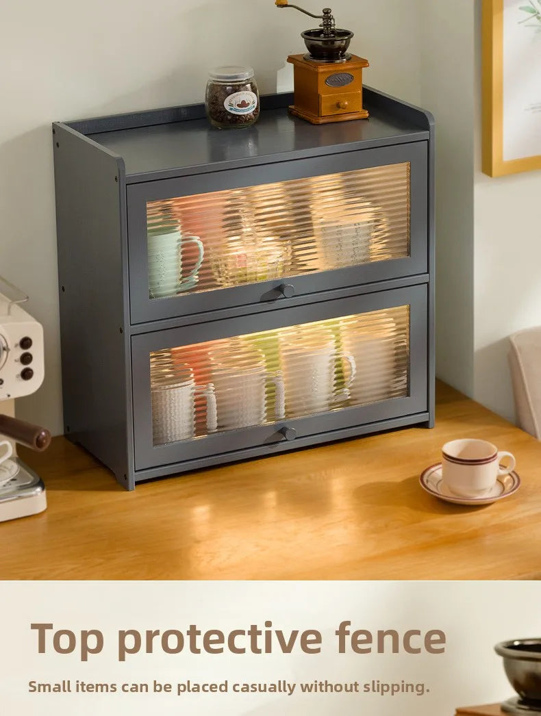 Layered Cup & Mug Organizer Rack