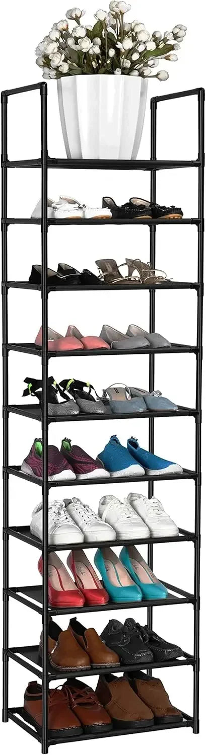 10-Tier Shoe Rack Organizer