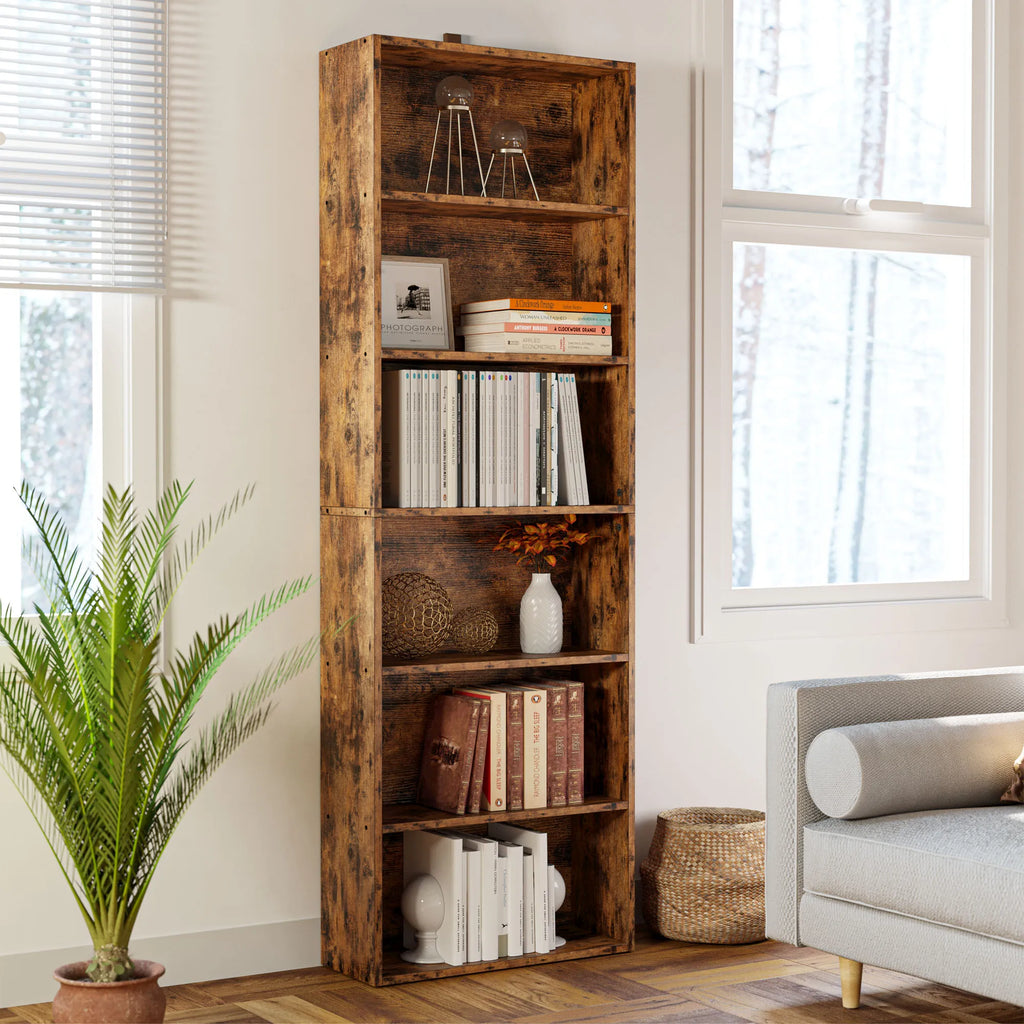 Industrial Floor-Standing Bookshelf