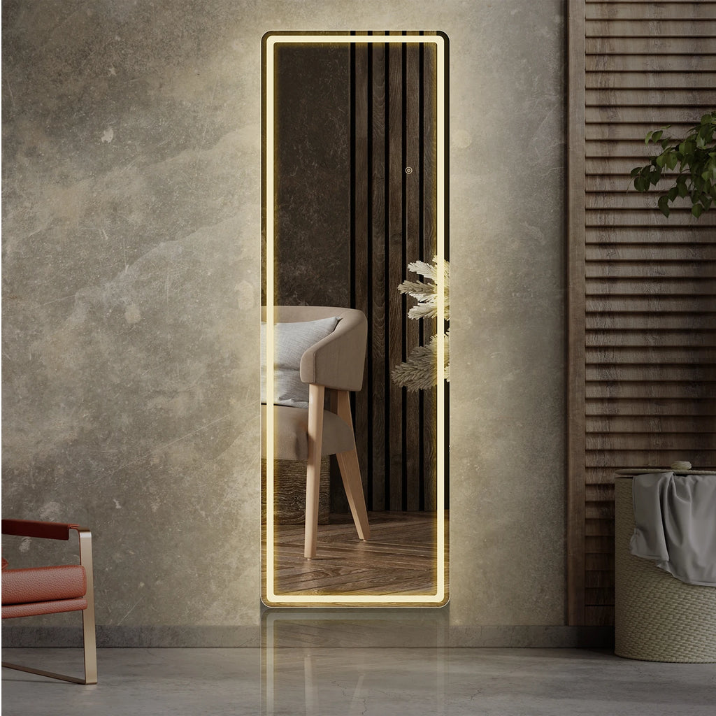 Full-Length LED Wall Mirror