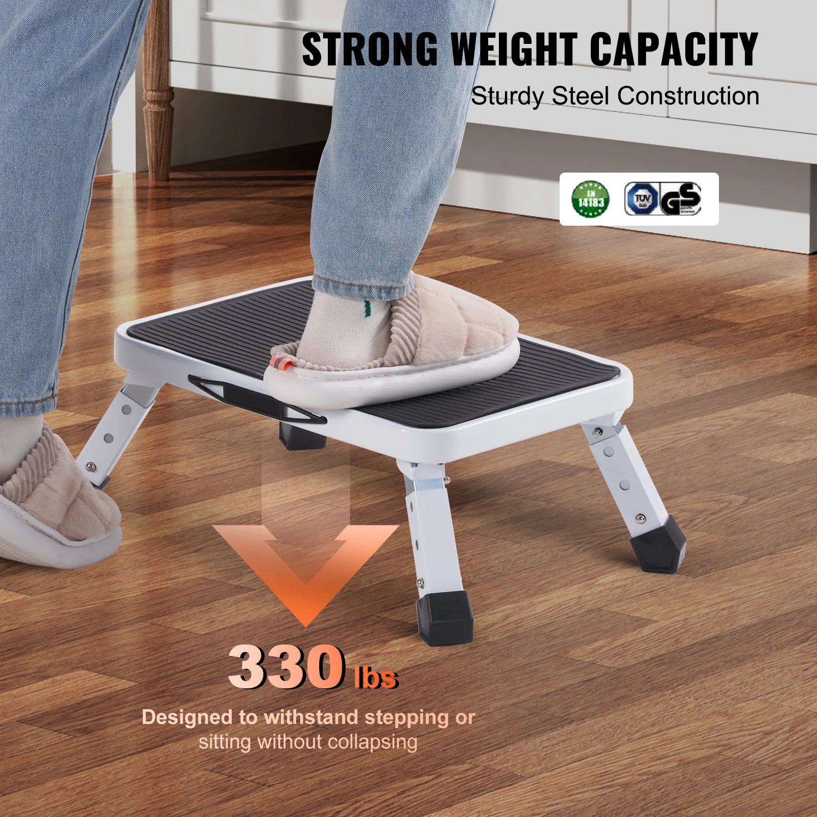 Adjustable Non-Slip Step Stool