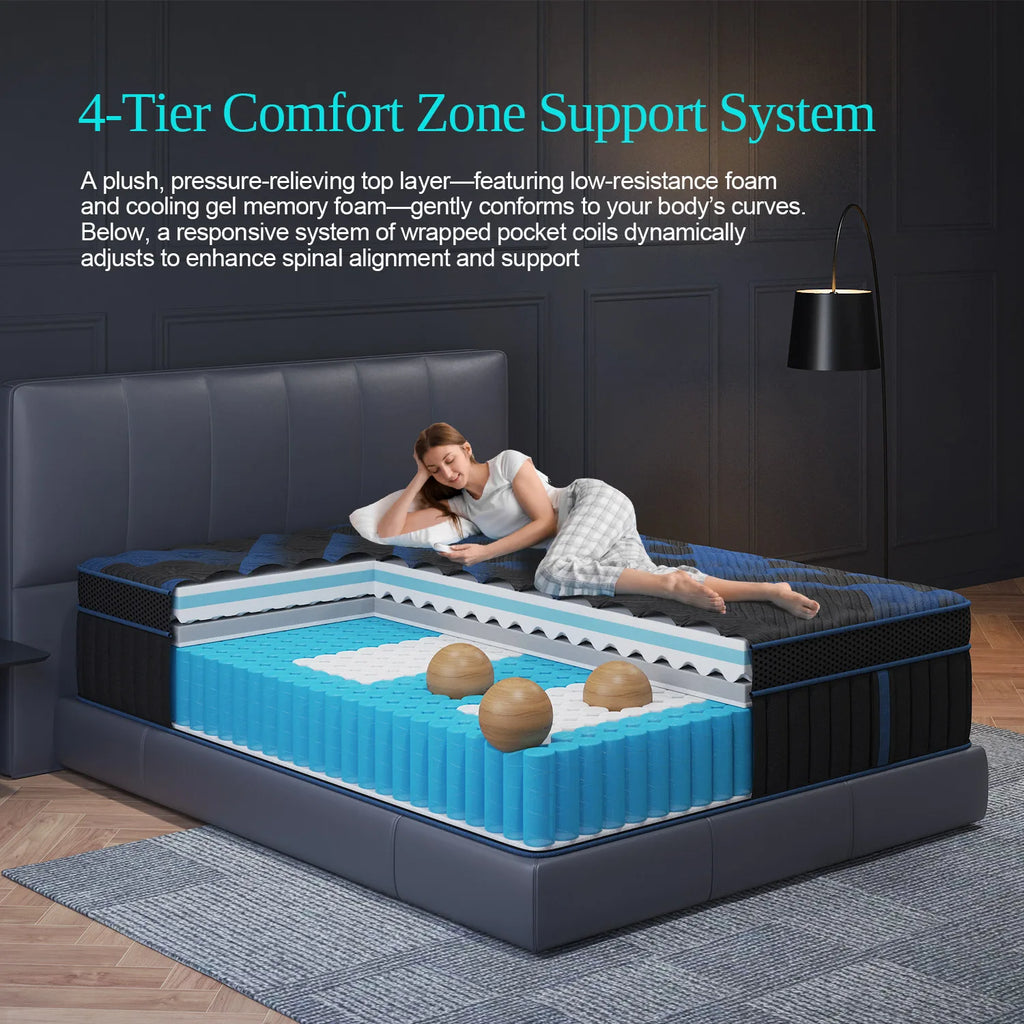 Hybrid Memory Foam Mattress