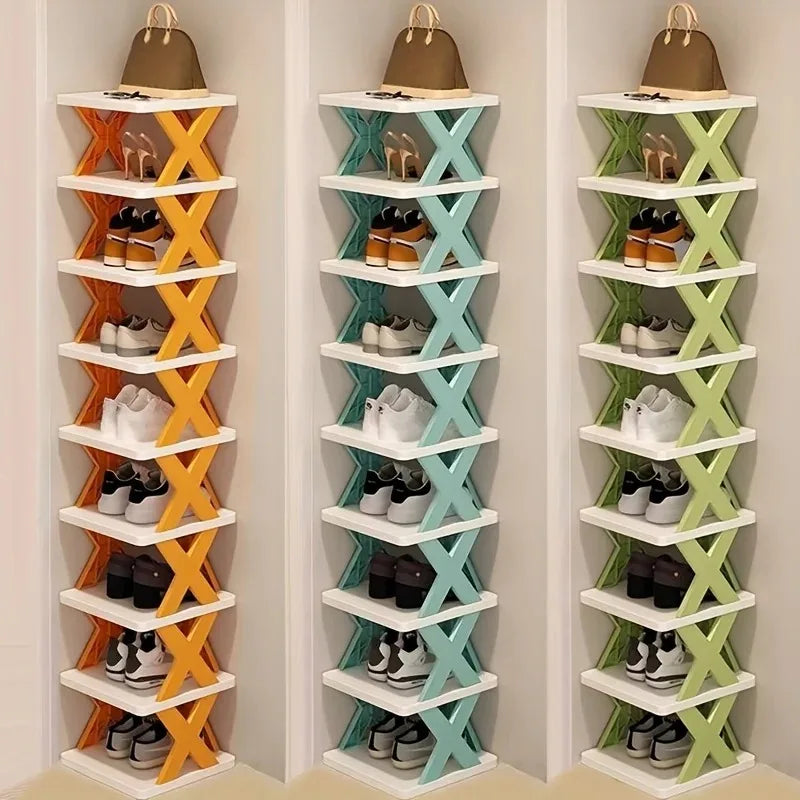 9-Tier Vertical Shoe Rack