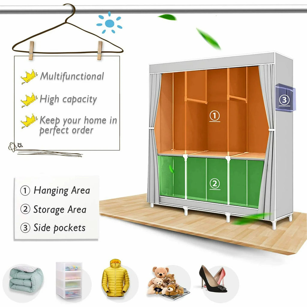 Portable Closet Storage Organizer