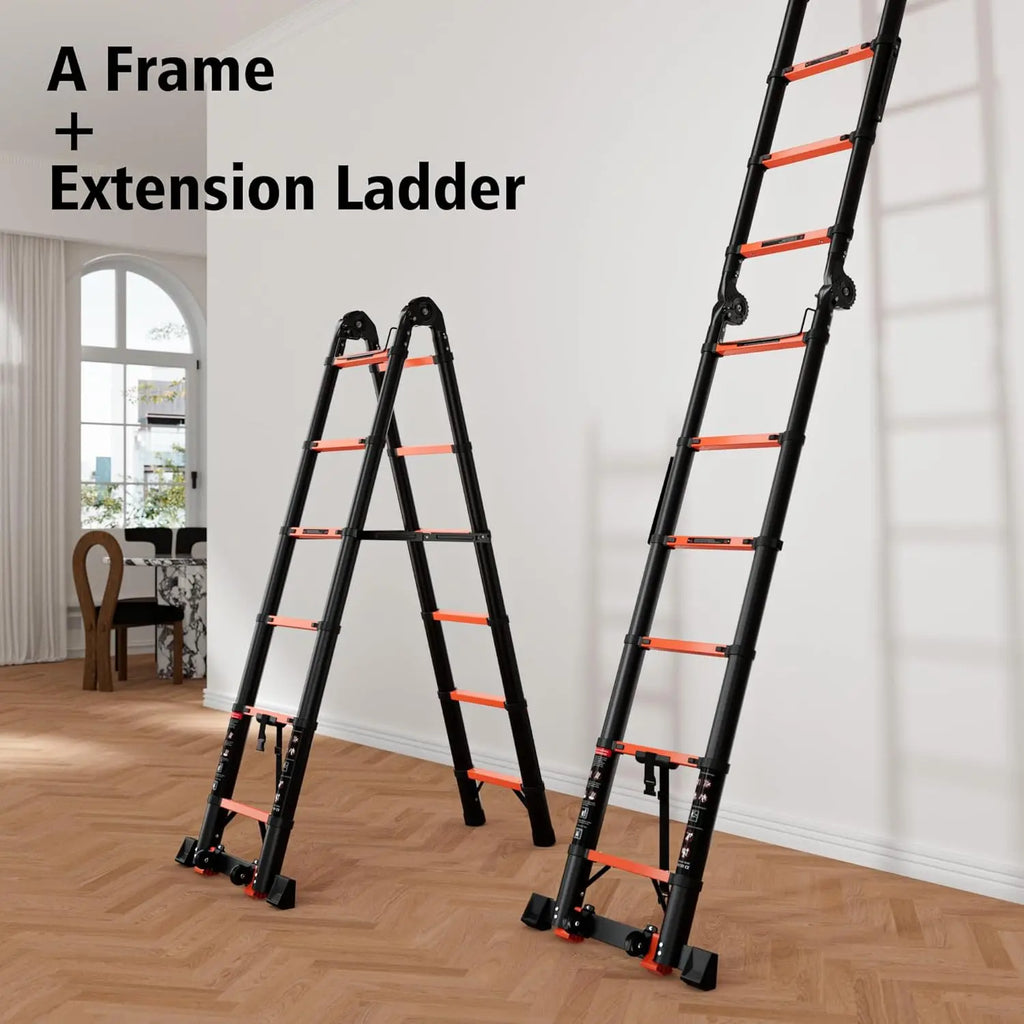 A-Frame Telescoping Ladder, 10-Step
