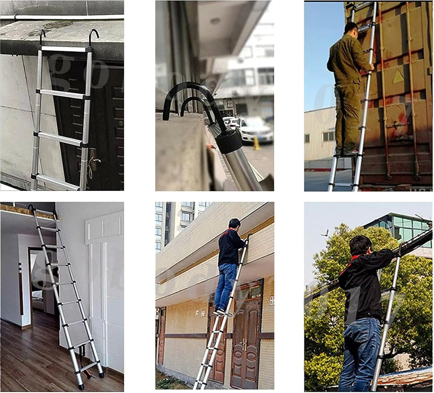 Telescoping Extension Ladder