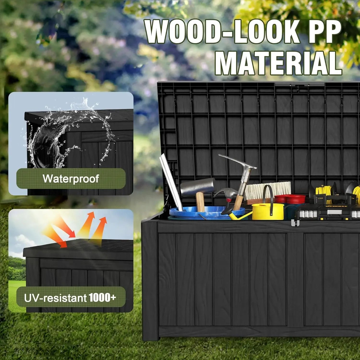 Waterproof Outdoor Deck Storage Box