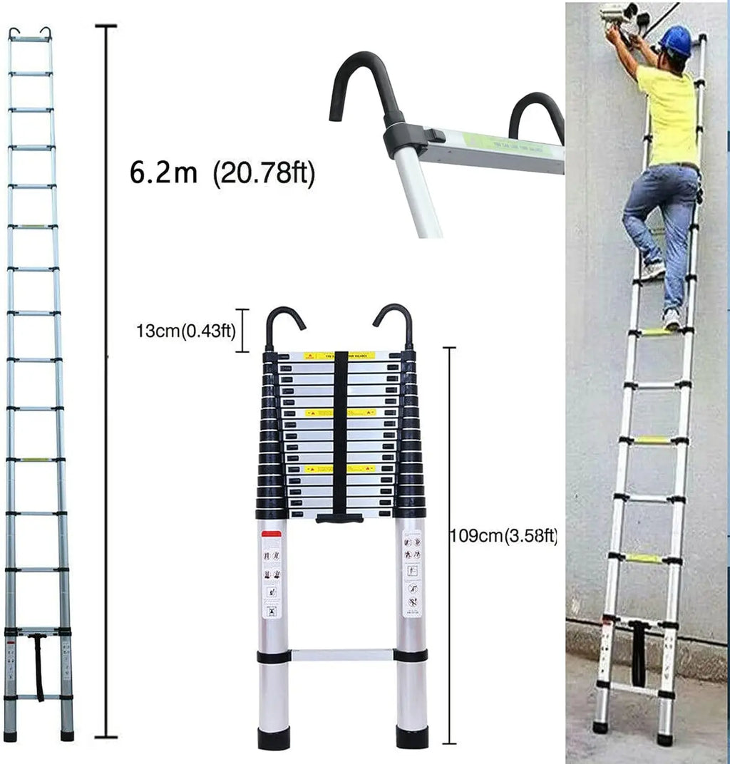 Telescoping Extension Ladder