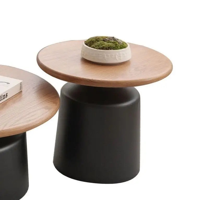 Round Wood Coffee Table