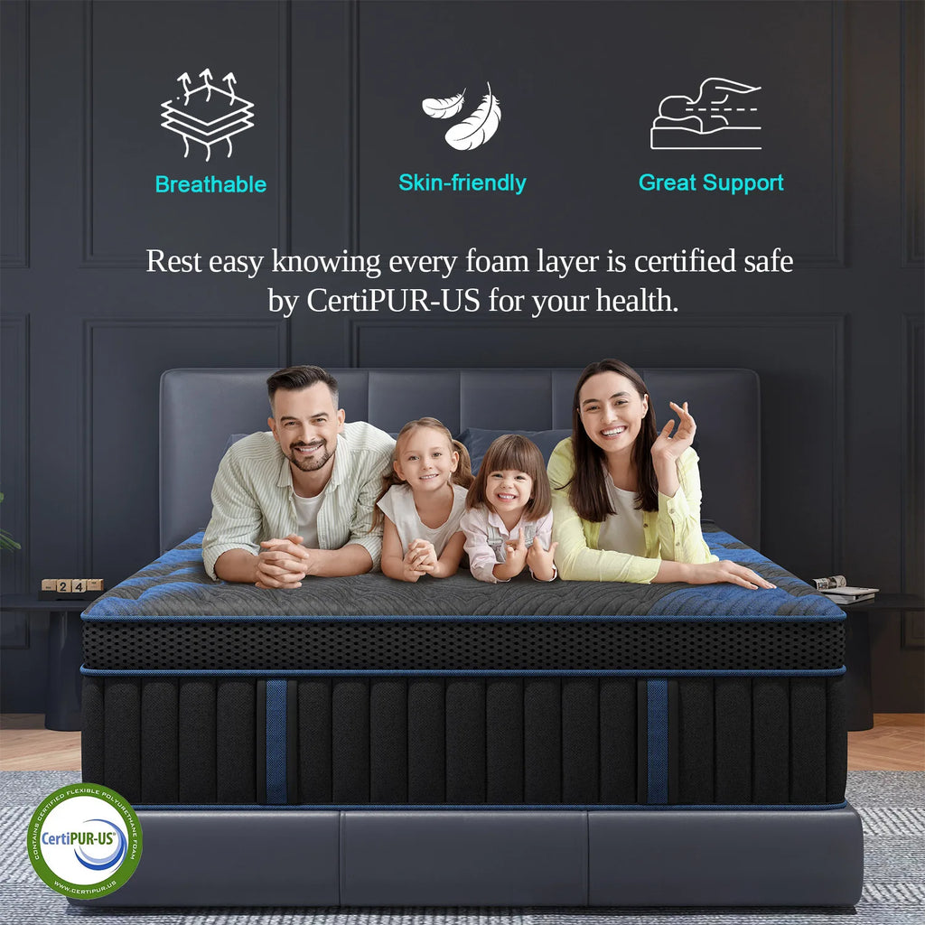 Hybrid Memory Foam Mattress