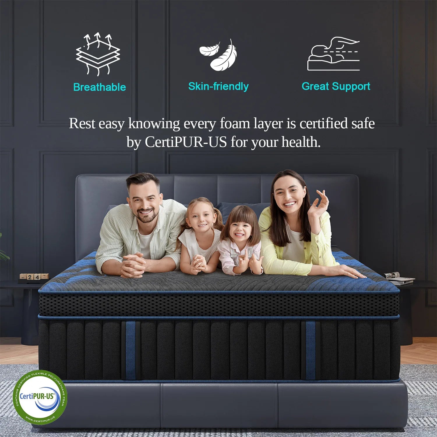 Hybrid Memory Foam Mattress