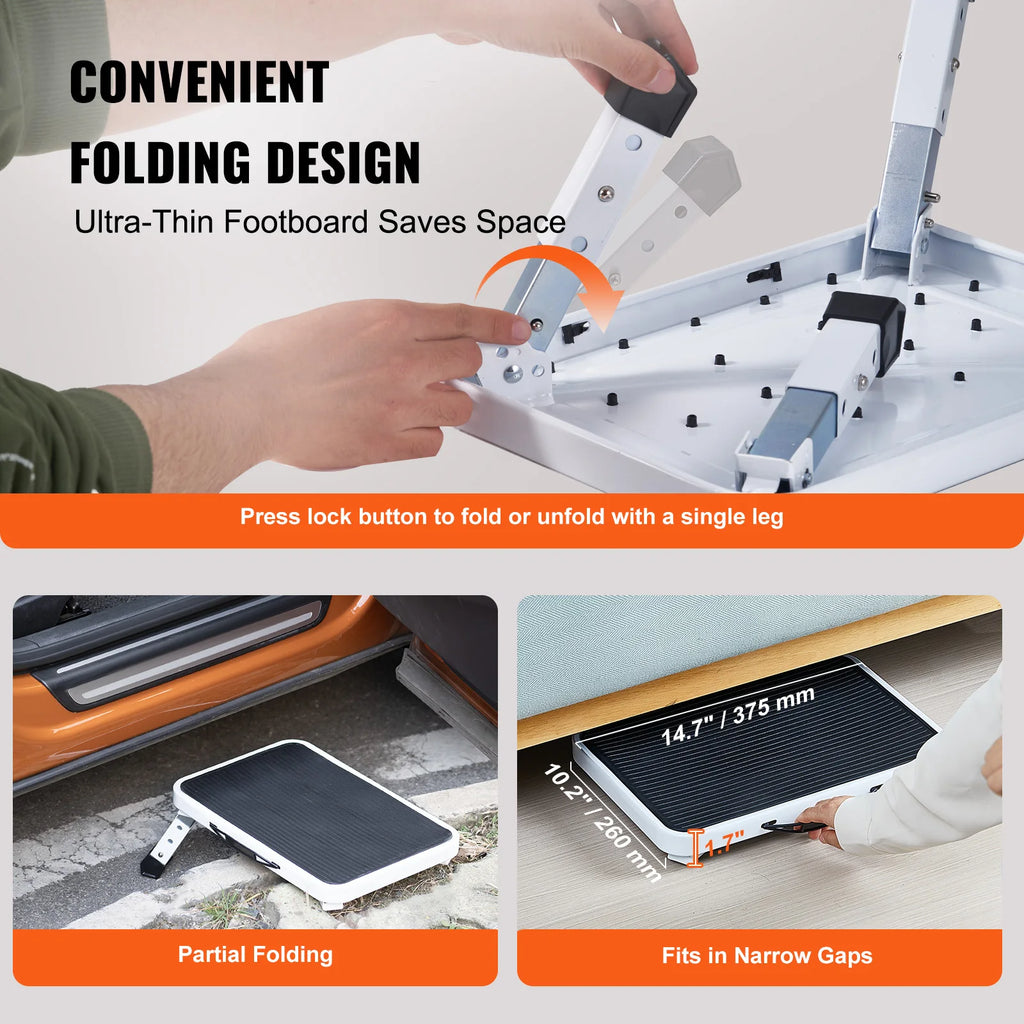 Adjustable Non-Slip Step Stool