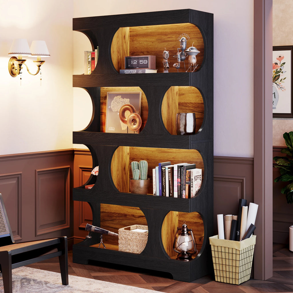 Tall Freestanding Bookcase