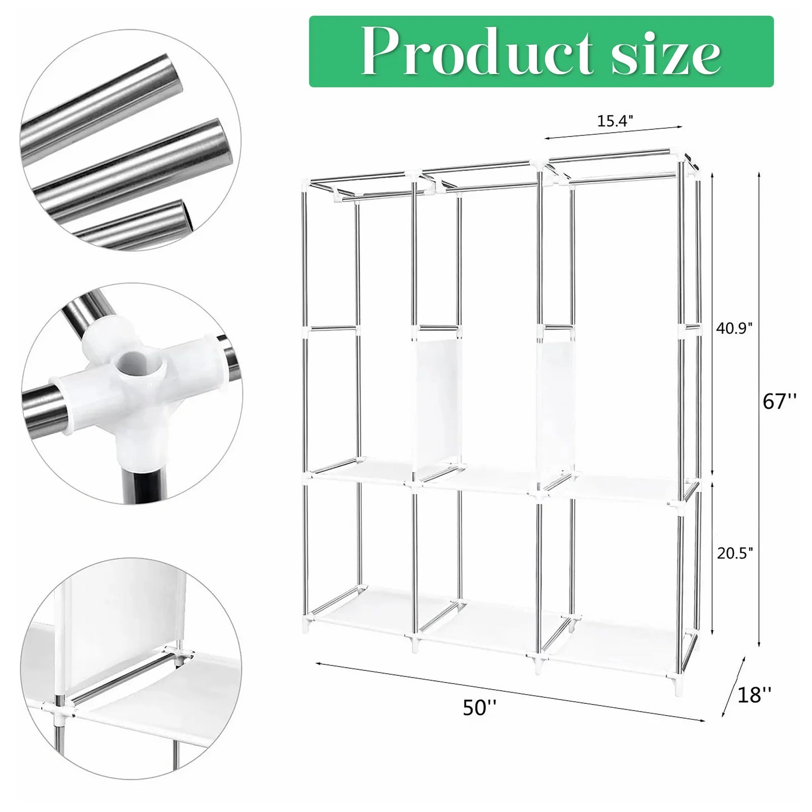 Portable Closet Storage Organizer