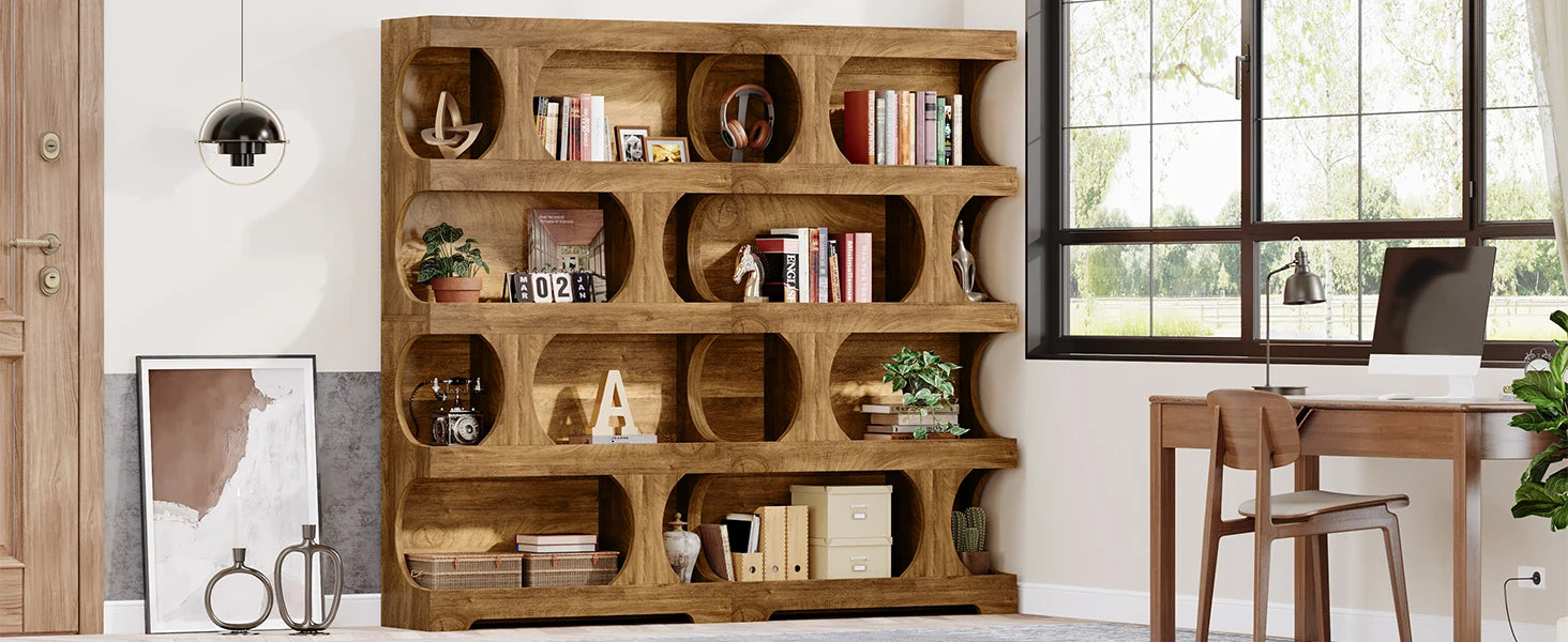 Tall Freestanding Bookcase