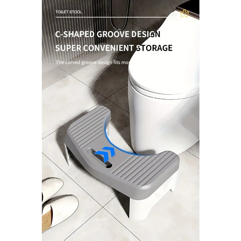 Non-Slip Toilet Step Stool