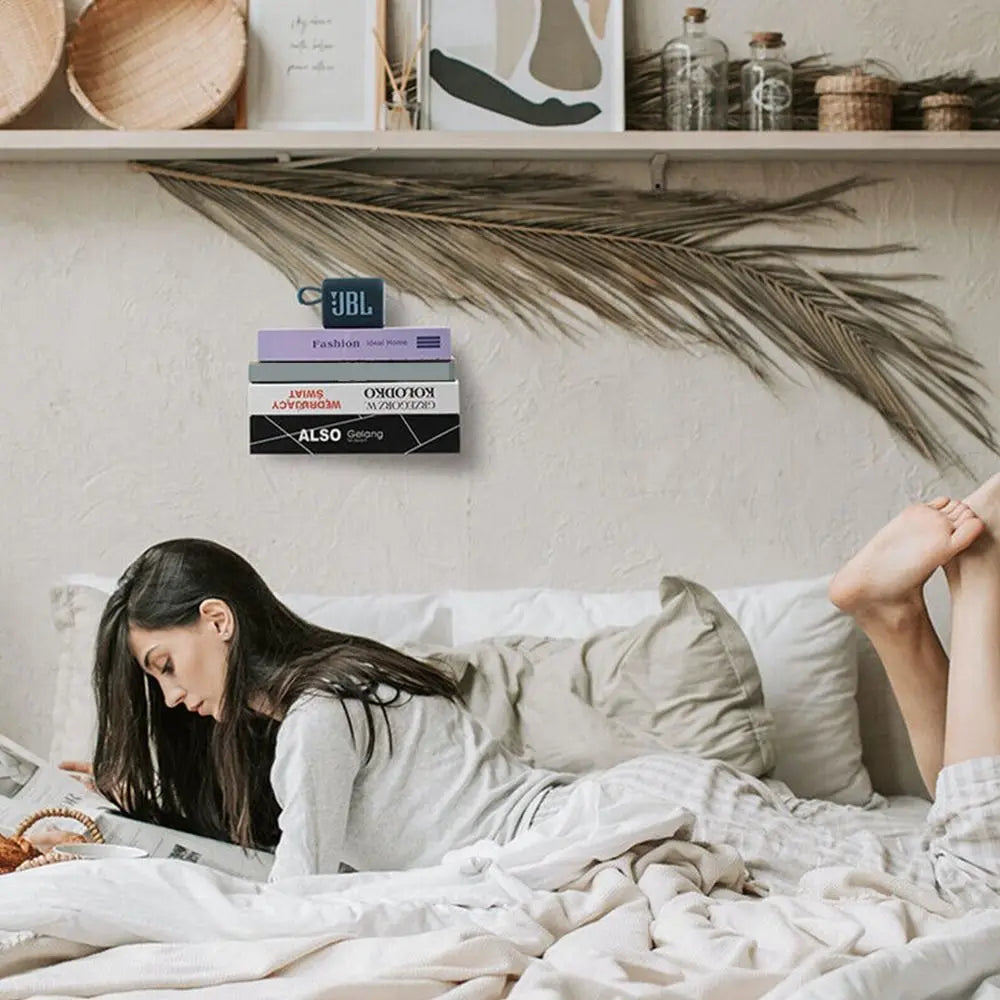 Invisible Floating Book Shelf