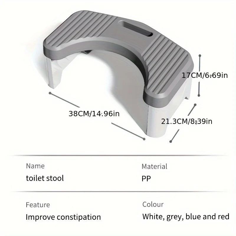 Non-Slip Toilet Step Stool
