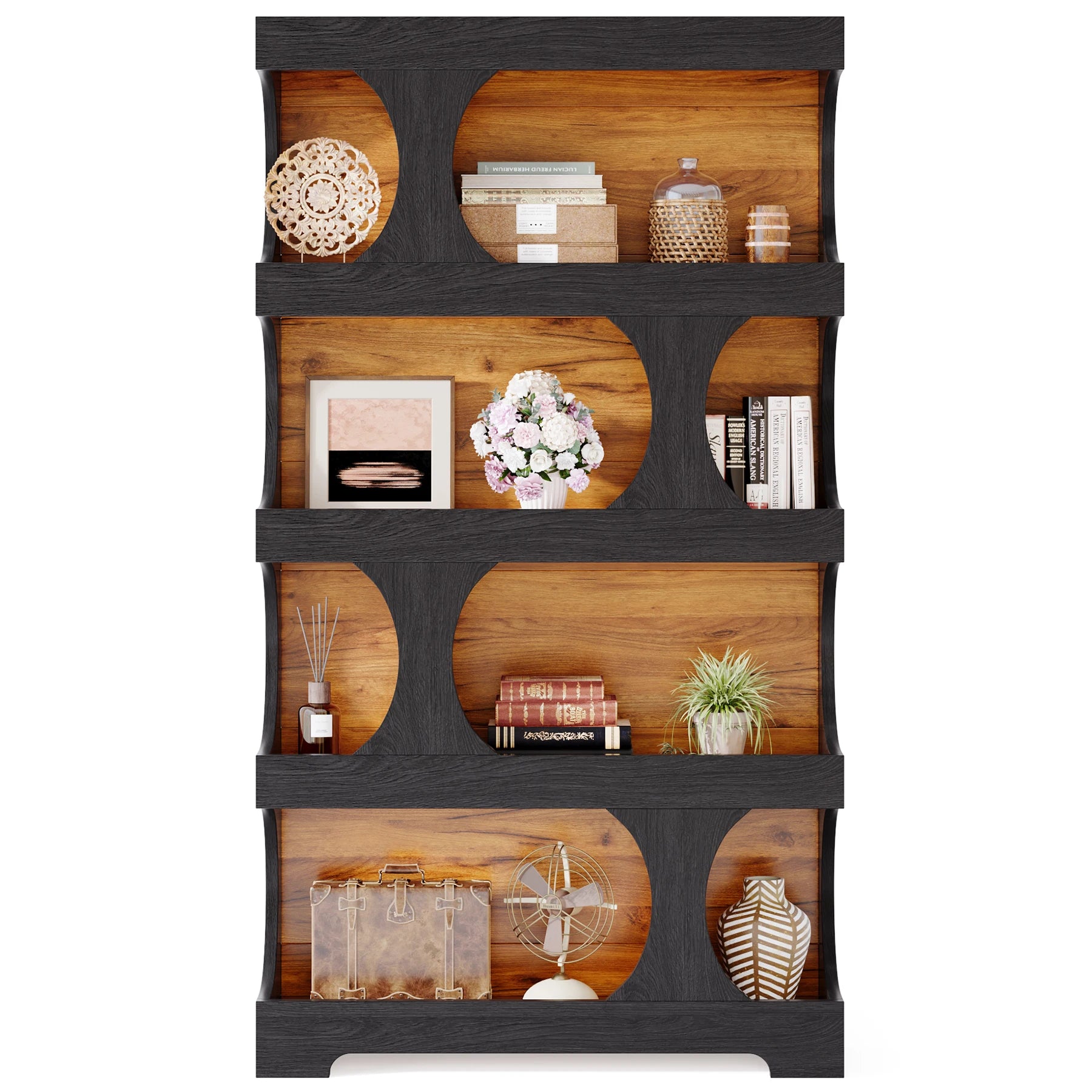 Tall Freestanding Bookcase