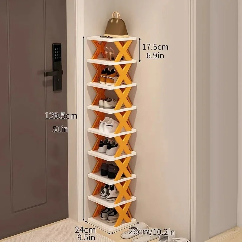 9-Tier Vertical Shoe Rack