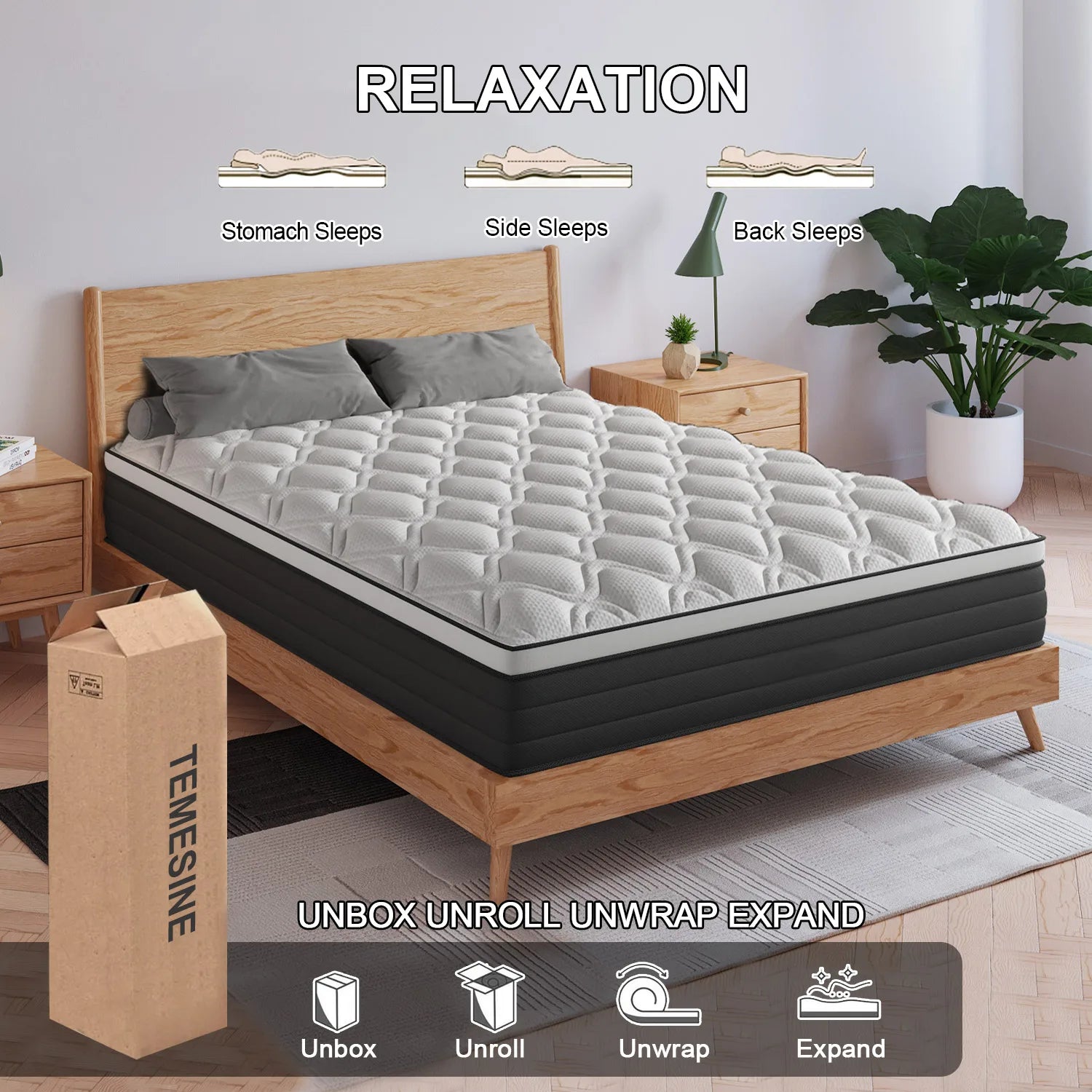 Hybrid Memory Foam Mattress
