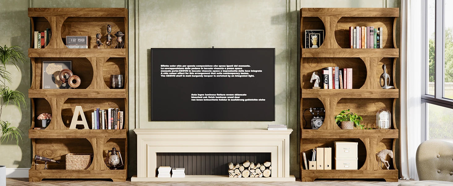 Tall Freestanding Bookcase