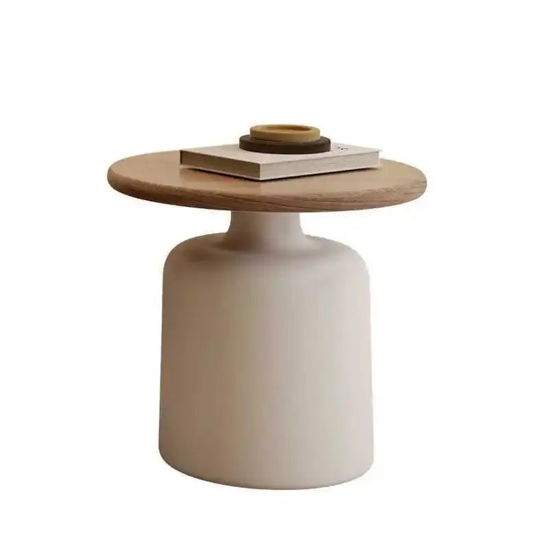 Round Wood Coffee Table