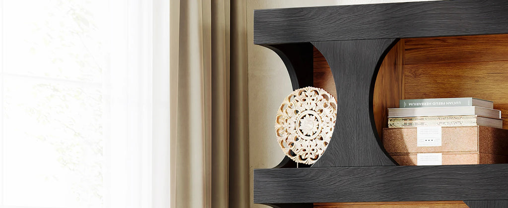 Tall Freestanding Bookcase