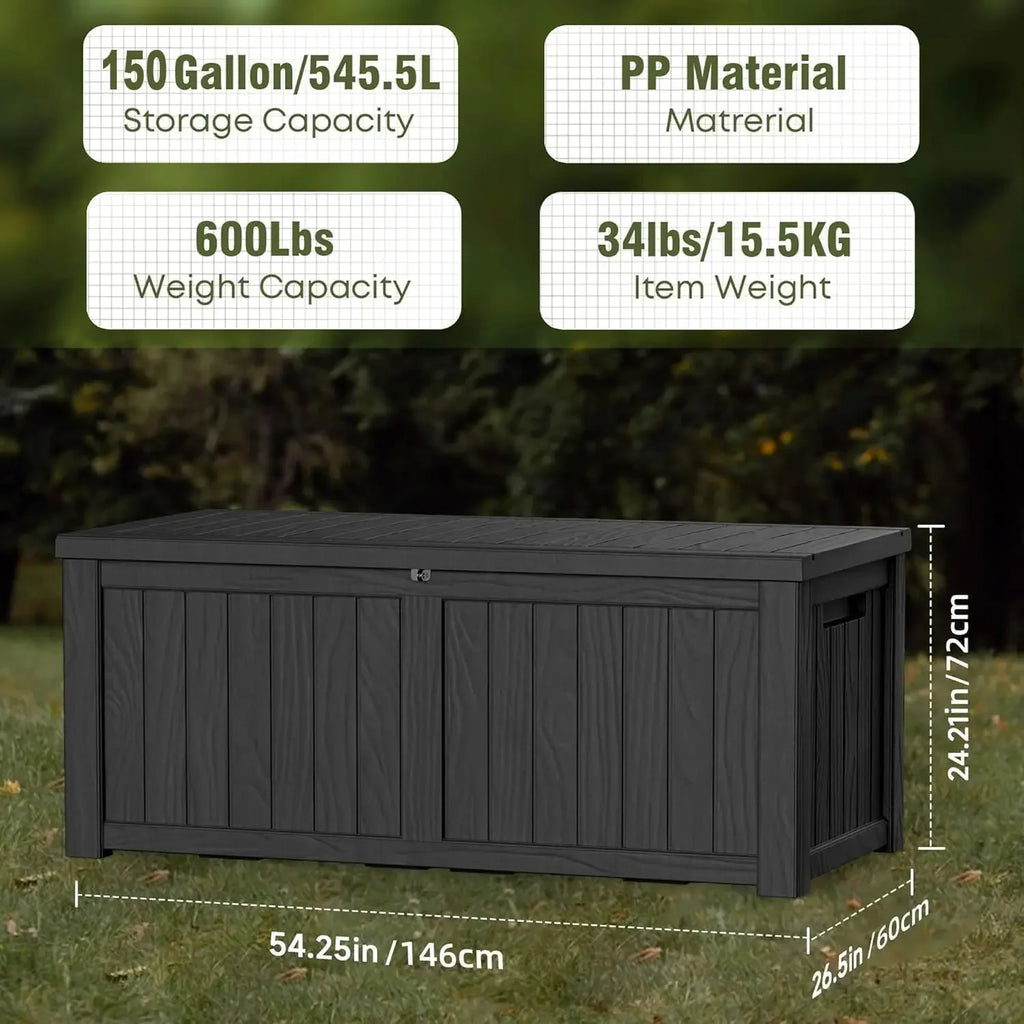 Waterproof Outdoor Deck Storage Box