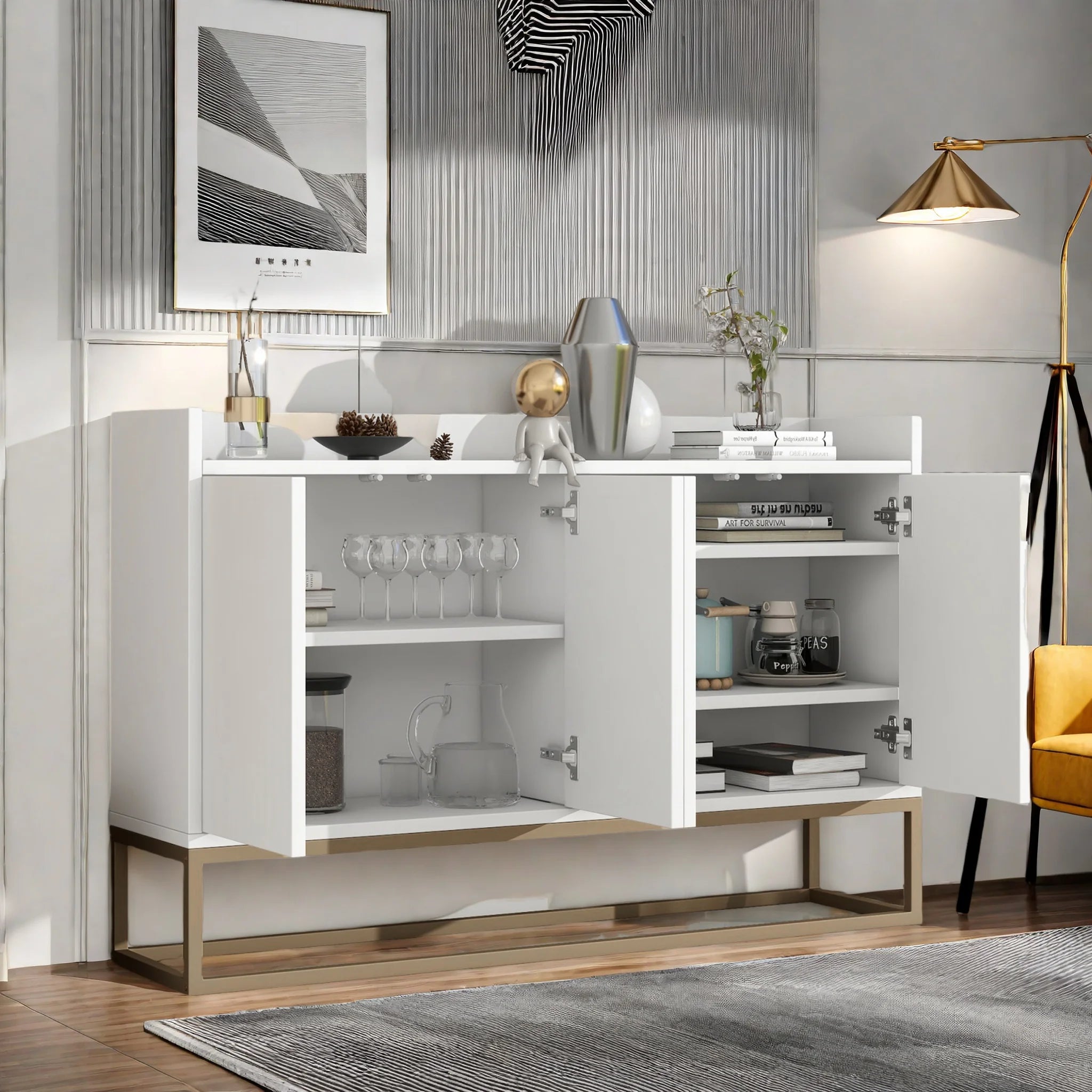 Minimalist Sideboard Storage Cabinet