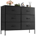 Fabric Drawer Nightstand