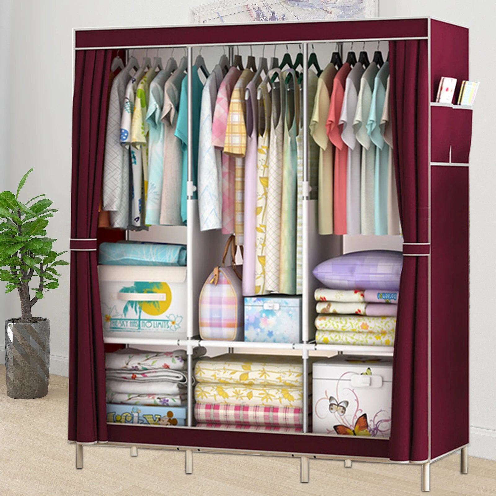 Portable Closet Storage Organizer