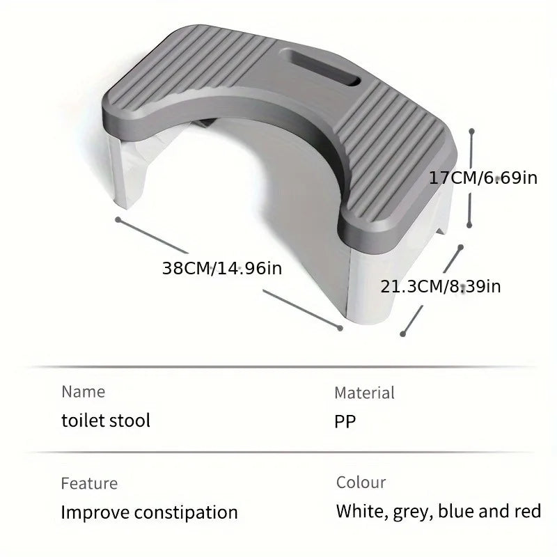 Non-Slip Toilet Step Stool