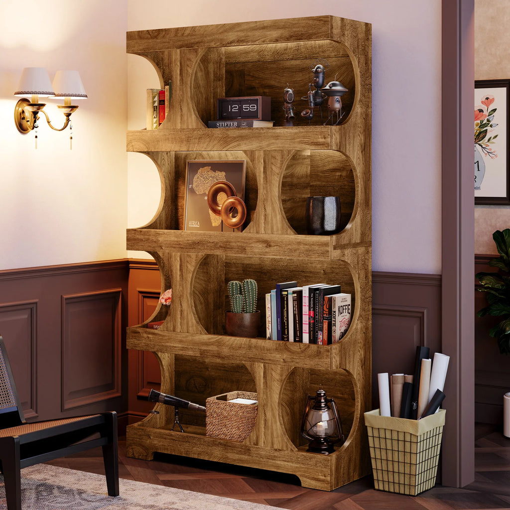 Tall Freestanding Bookcase