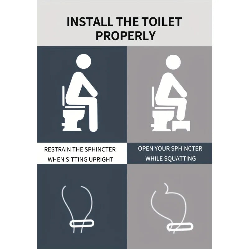 Non-Slip Toilet Step Stool