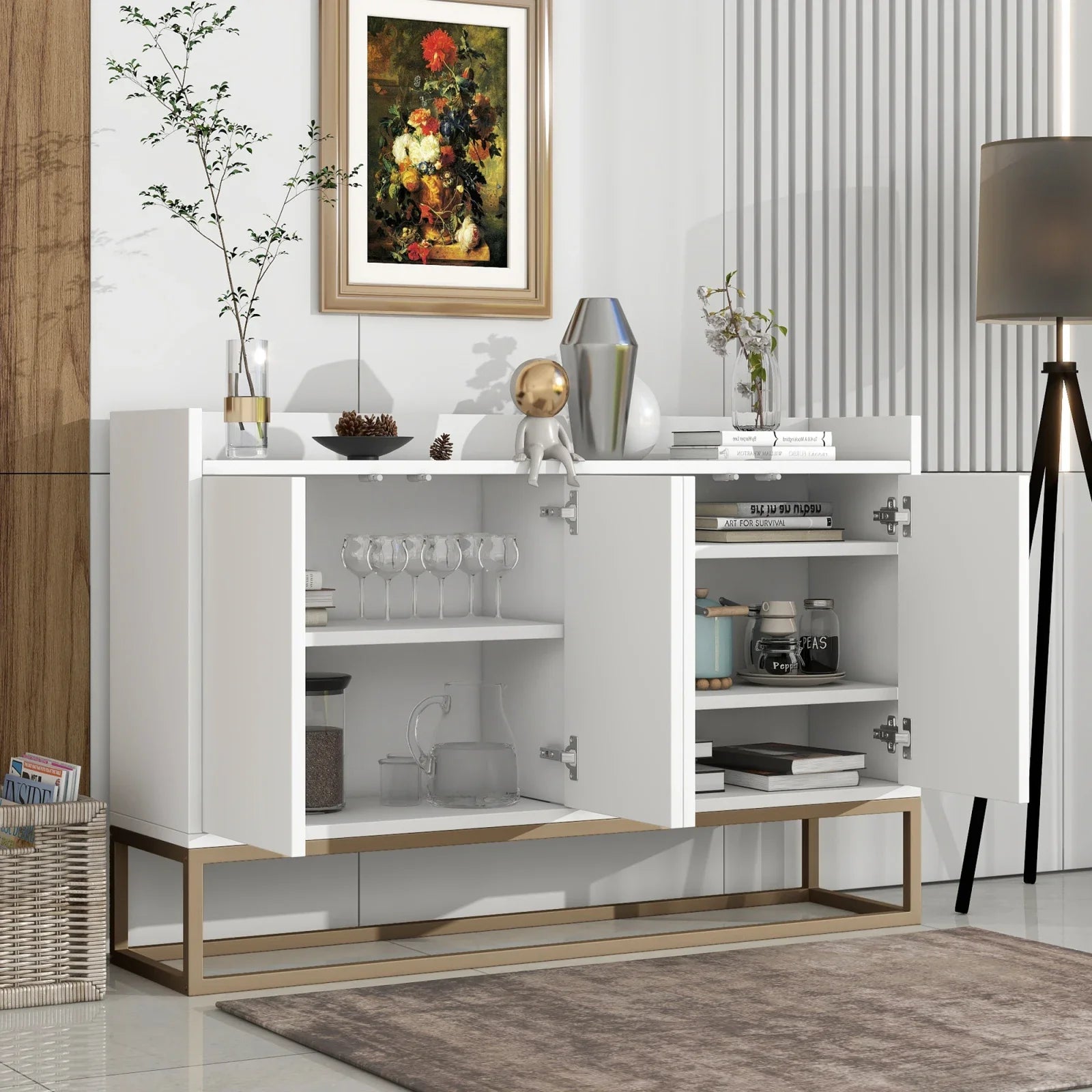 Minimalist Sideboard Storage Cabinet