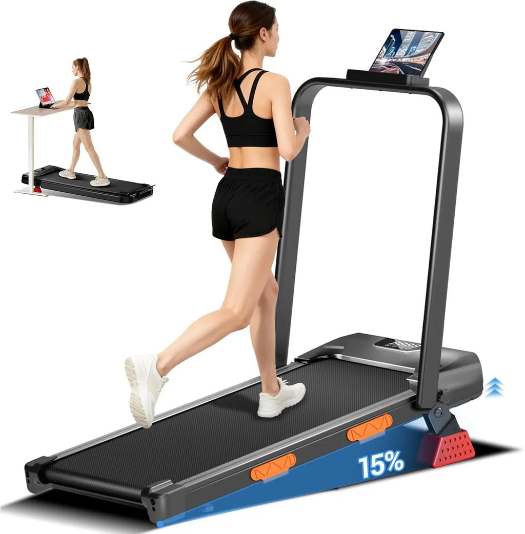 Foldable Under-Desk Walking Treadmill