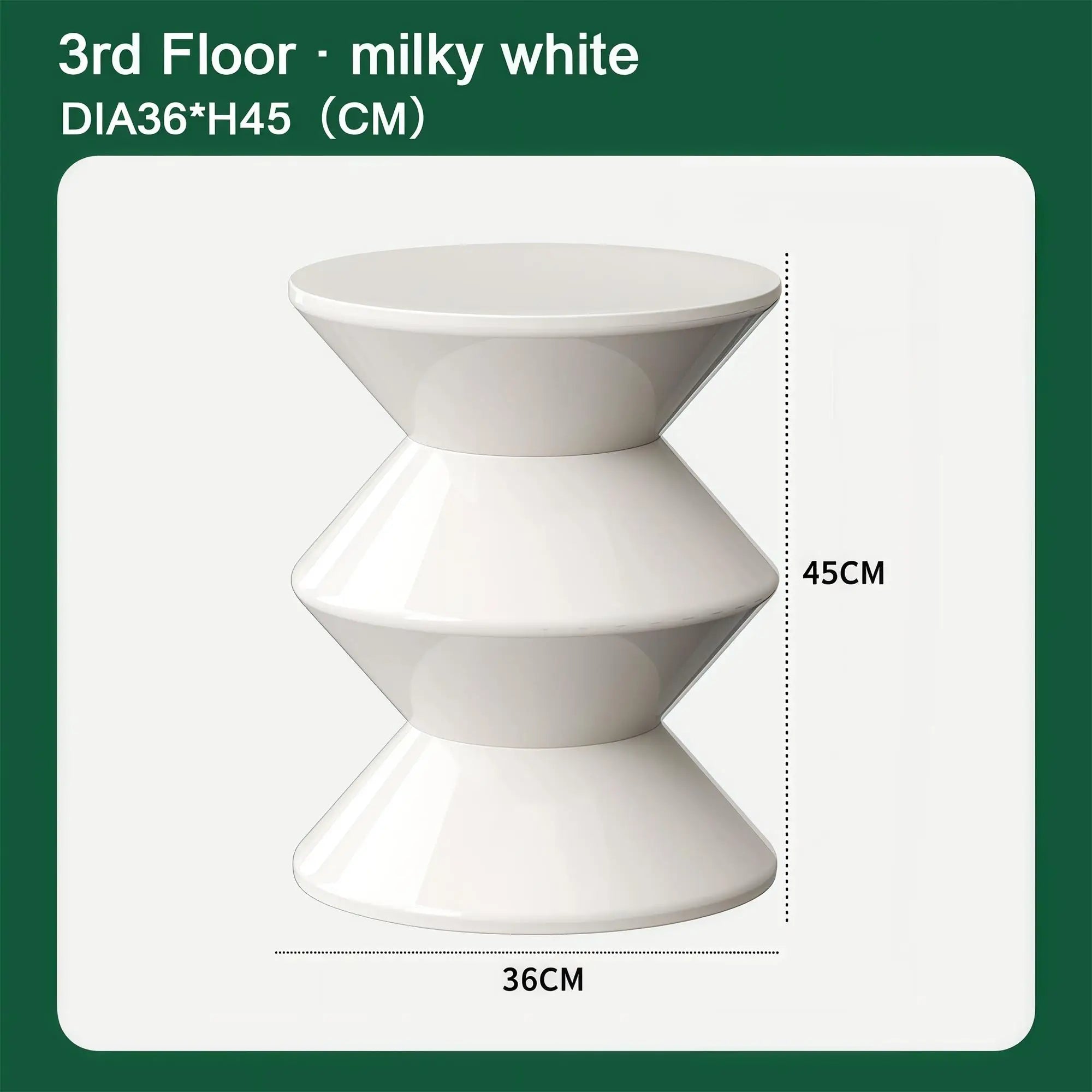 Hourglass Stool & Side Table