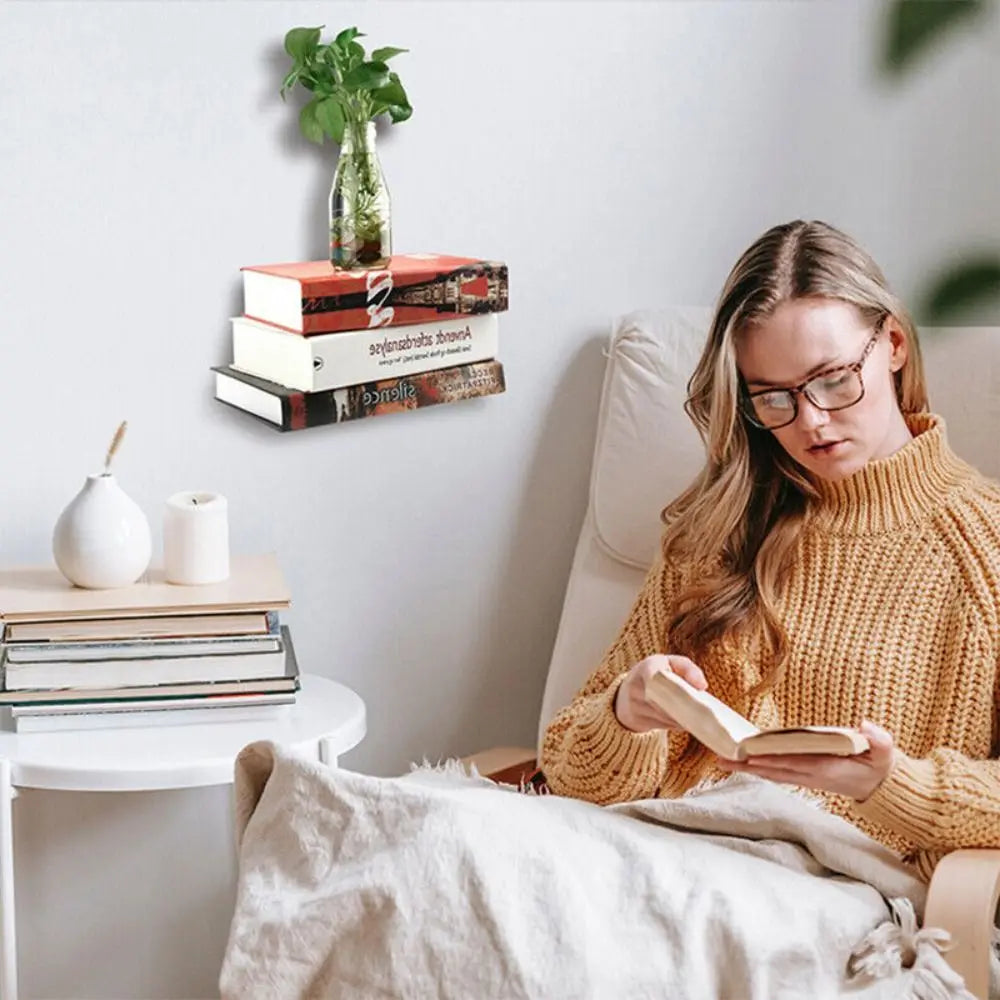 Invisible Floating Book Shelf