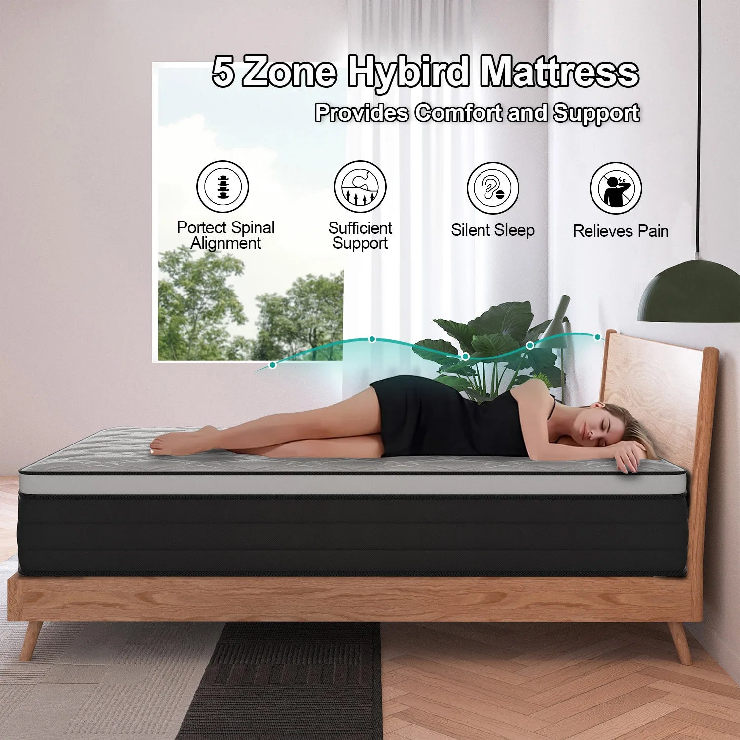 Hybrid Memory Foam Mattress