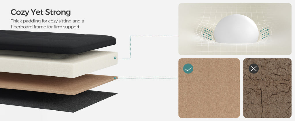 Folding Storage Bench