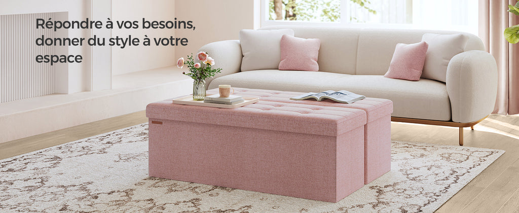 Folding Storage Bench