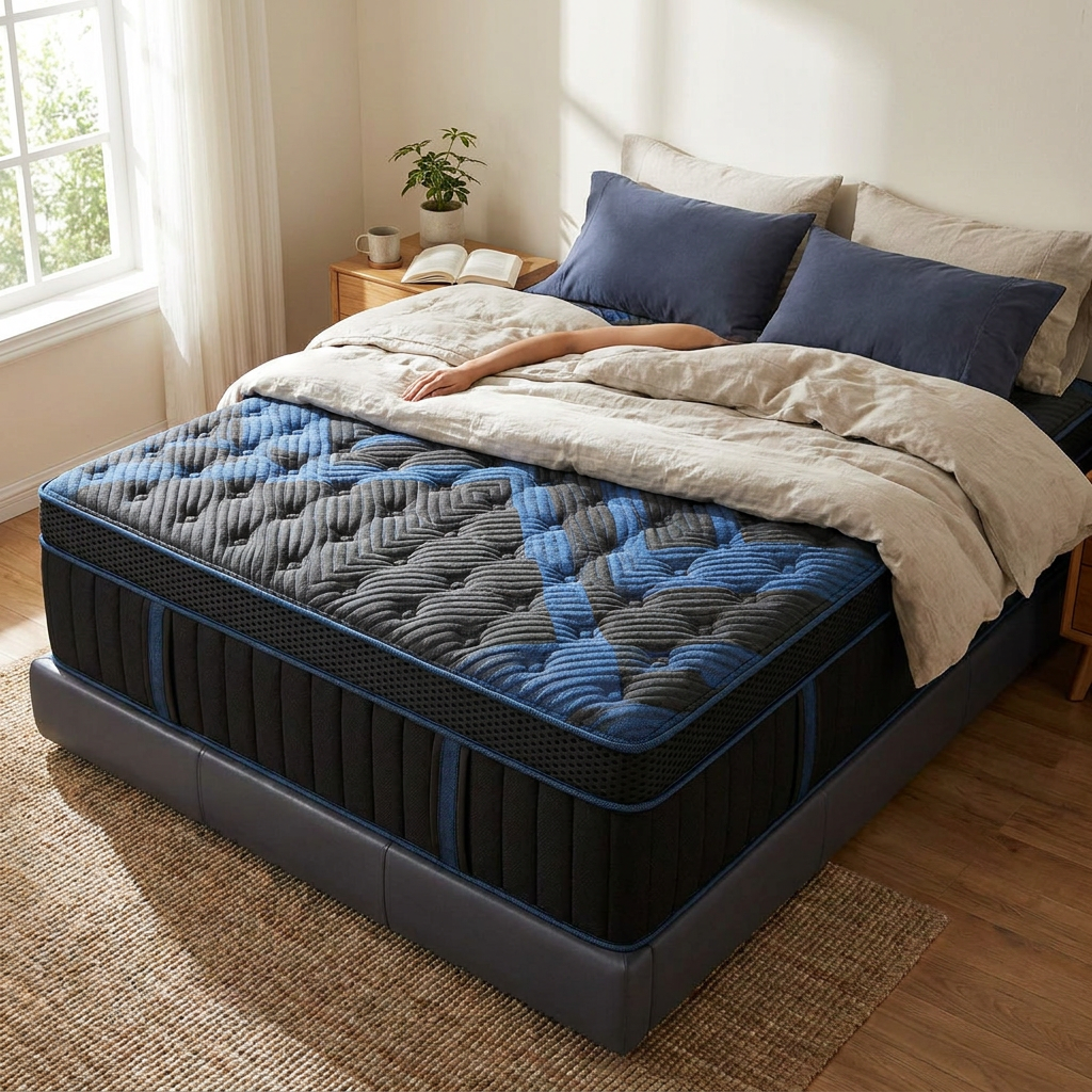 14Inch Twin Full Queen King Mattress in A Box, Hybrid Memory Mattresses