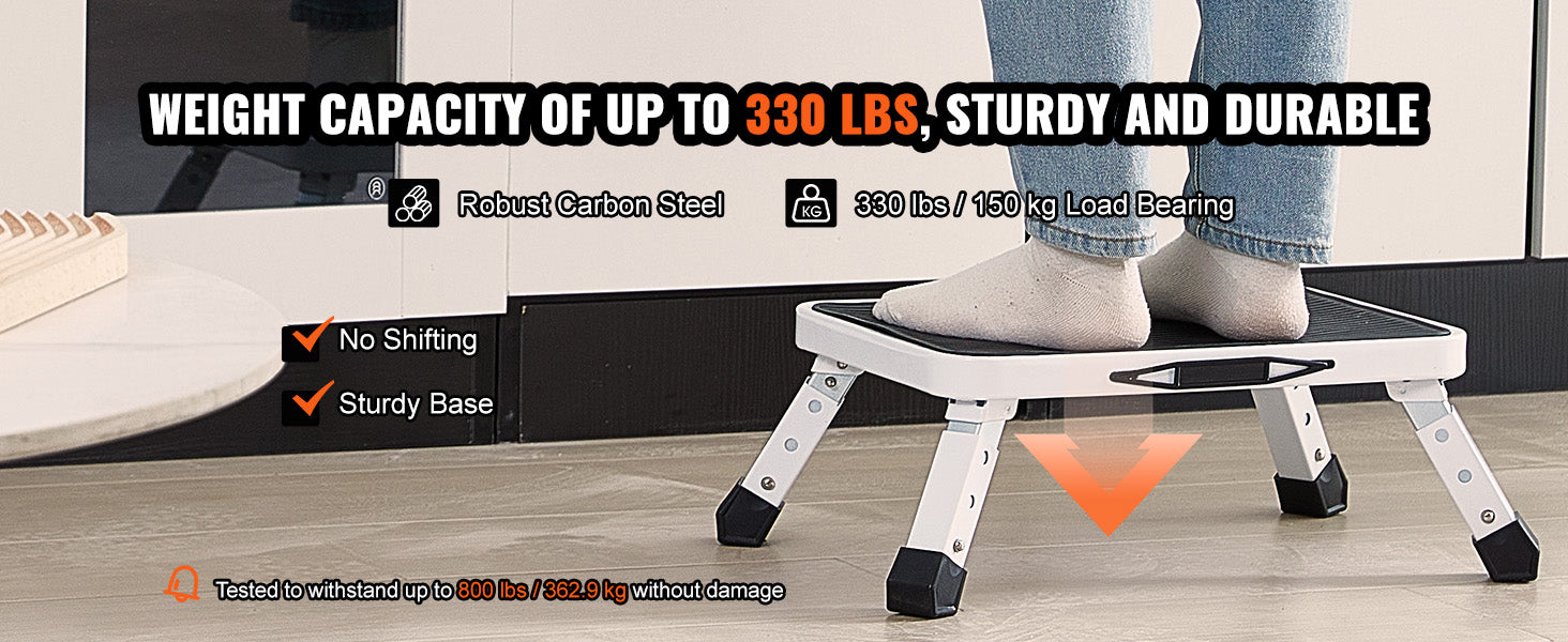 Adjustable Non-Slip Step Stool