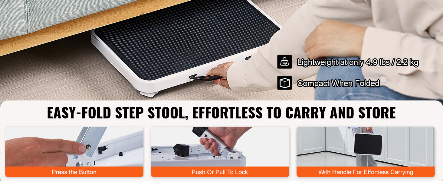 Adjustable Non-Slip Step Stool