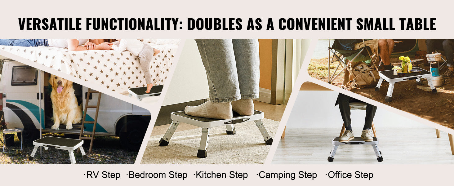 Adjustable Non-Slip Step Stool